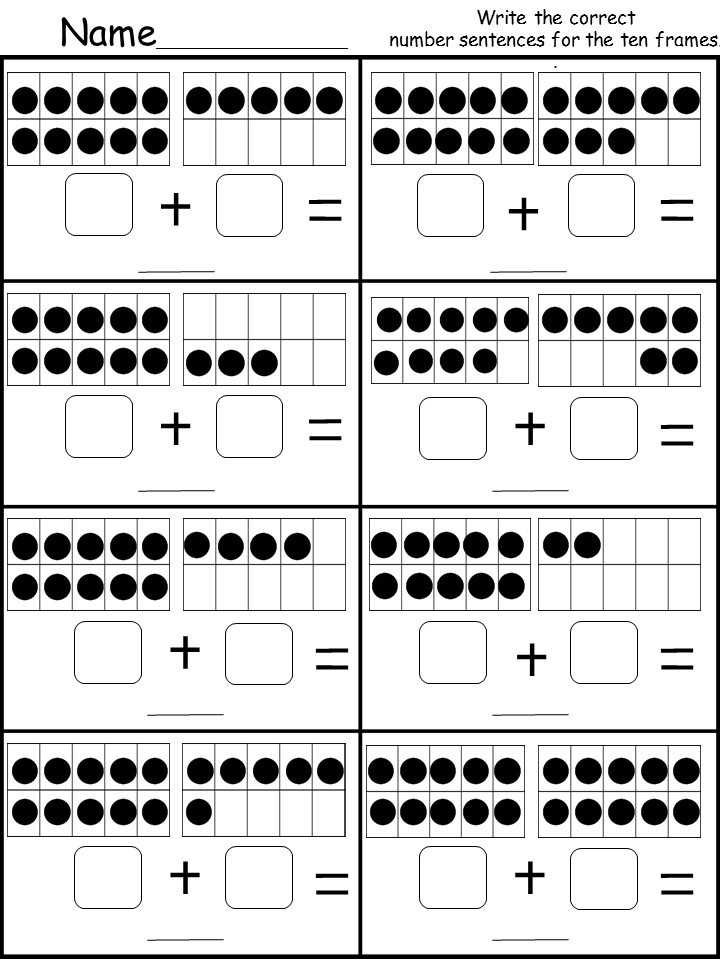 10 frames printable 10 frames printable