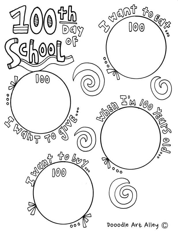 100th day printables free 100th day printables free