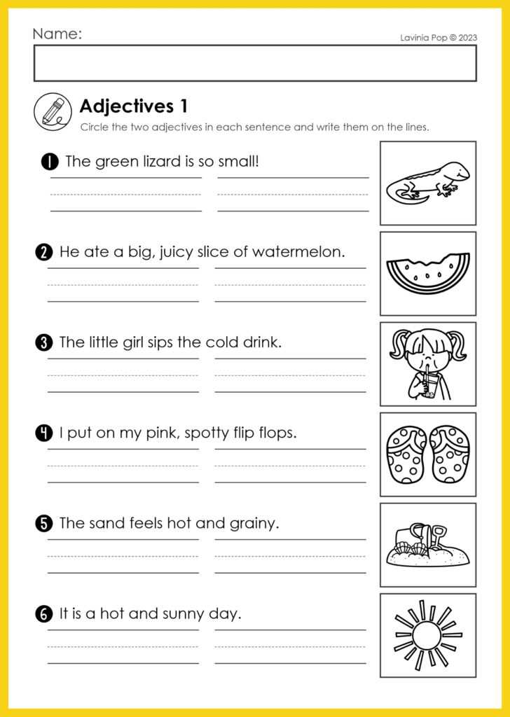 1st grade printable worksheets