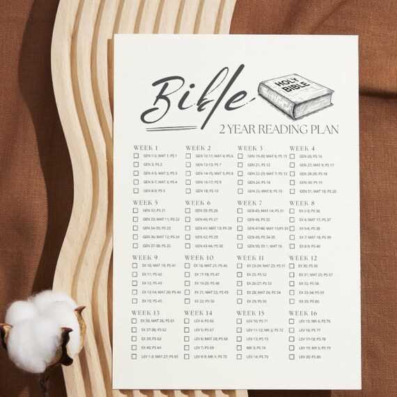 2 year bible reading plan printable 2 year bible reading plan printable
