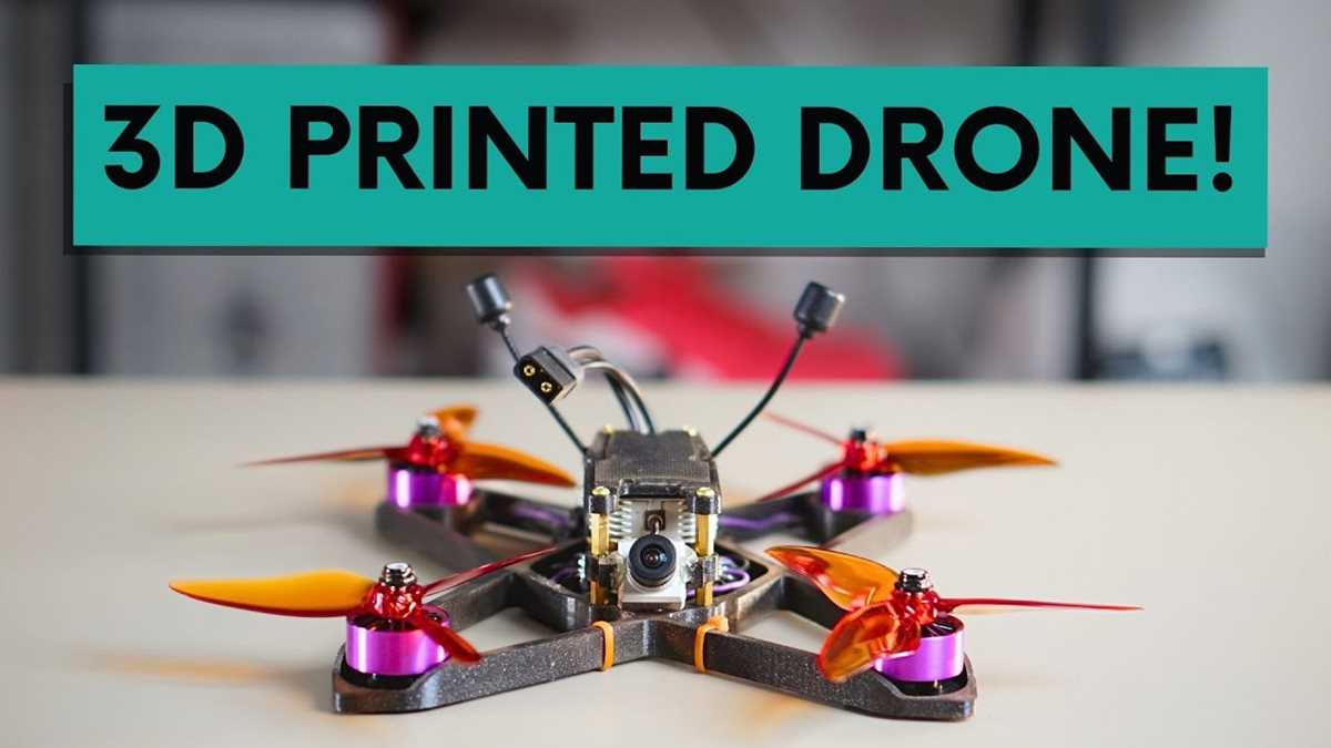 3d printable drone