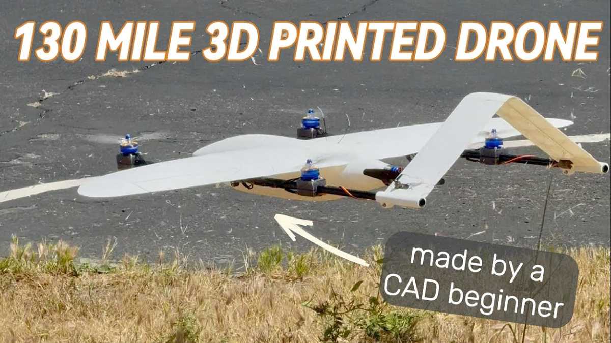 3d printable drone