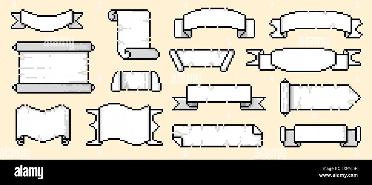 pixelated paper printable 1/8