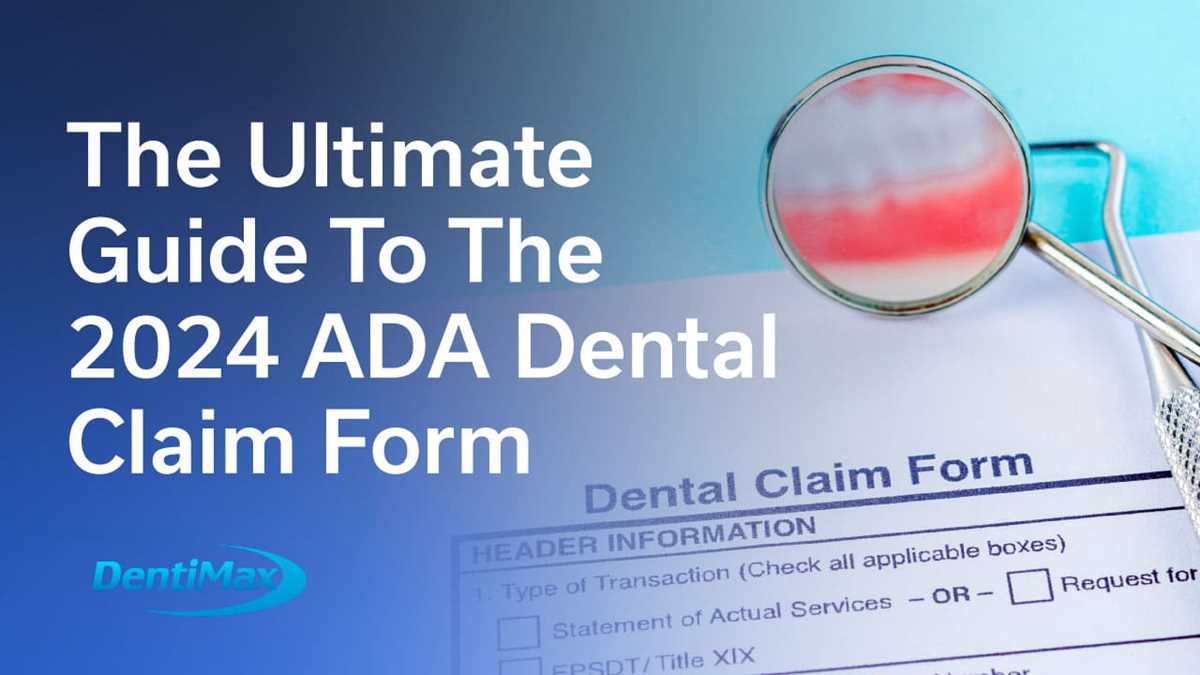 ada dental claim form printable ada dental claim form printable