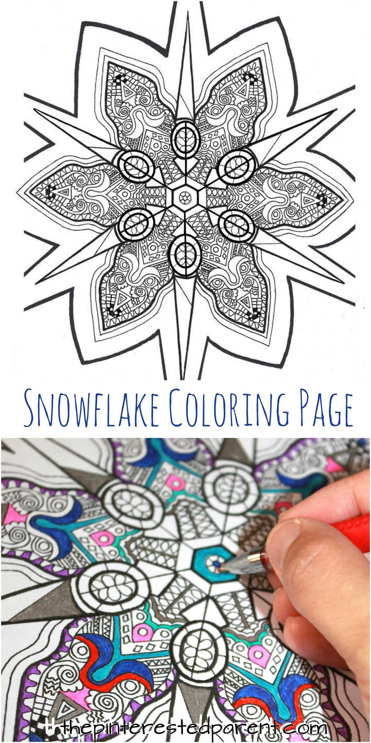 adult winter coloring pages printable