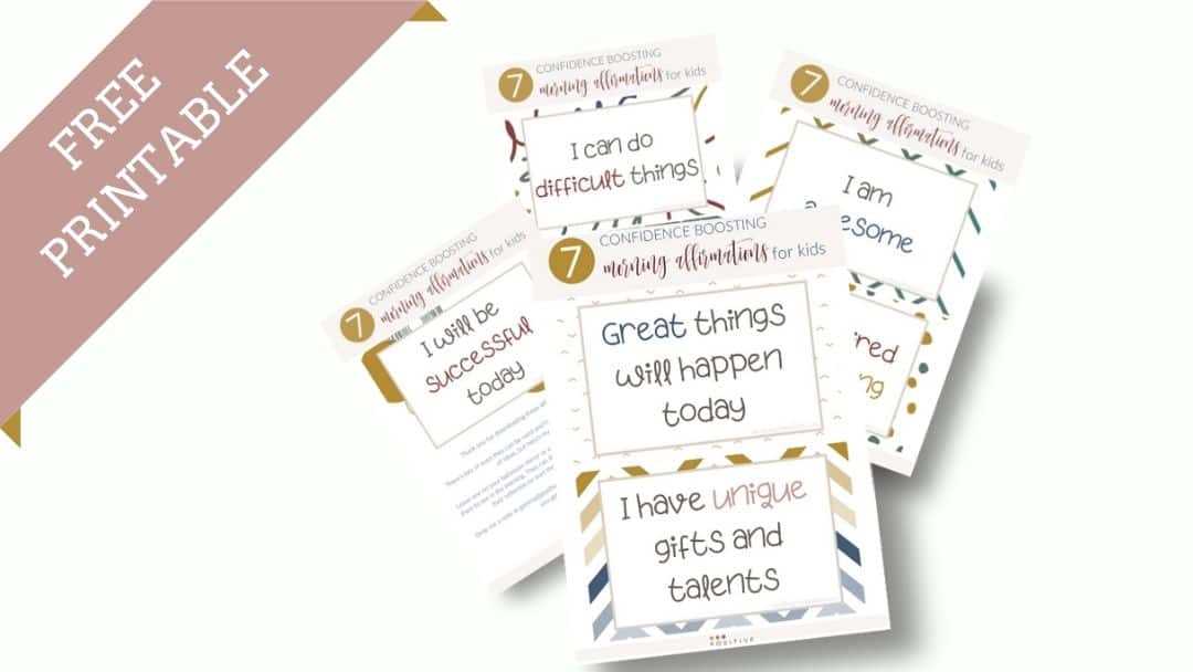 affirmations for kids printable affirmations for kids printable