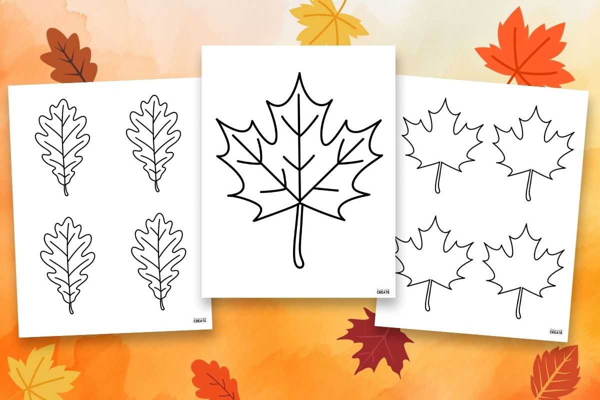 autumn leaves printable autumn leaves printable