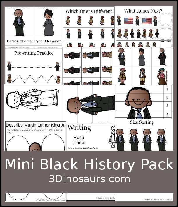 black history month worksheets printable black history month worksheets printable