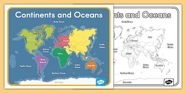 blank map of the continents and oceans printable blank map of the continents and oceans printable