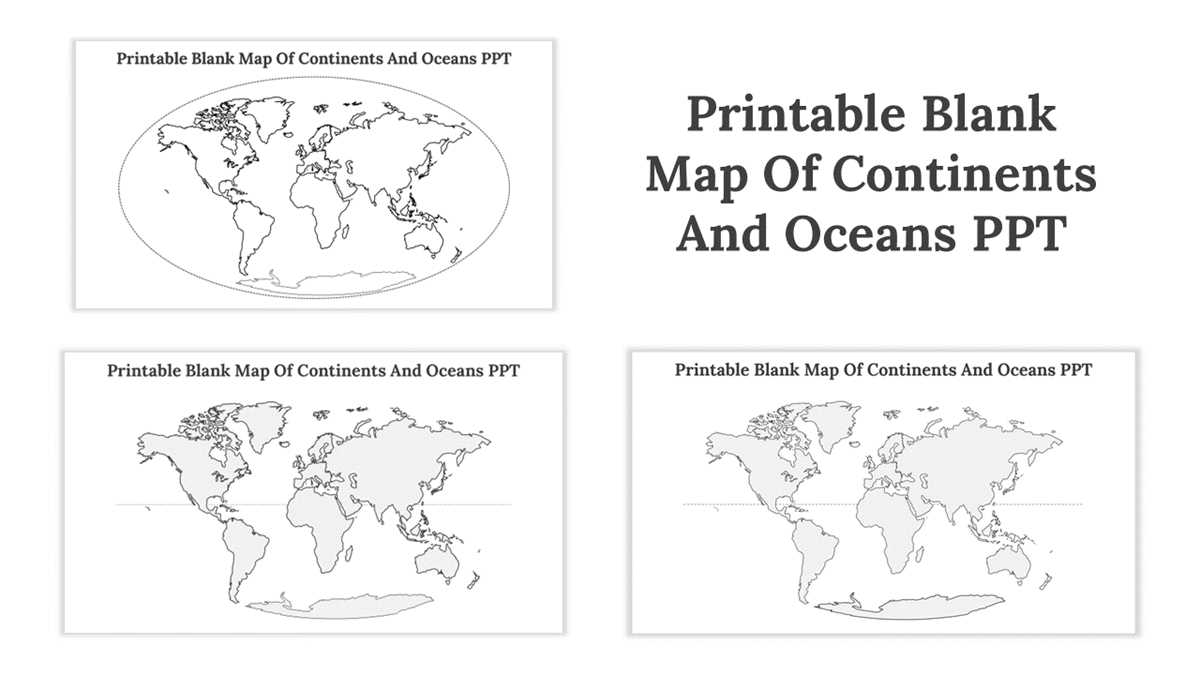 blank map of the continents and oceans printable blank map of the continents and oceans printable
