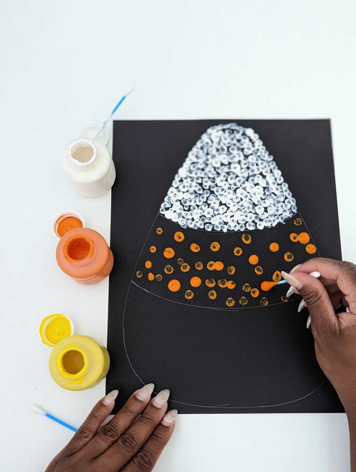 candy corn template free printable