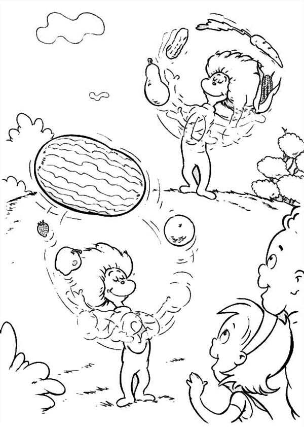 cat in the hat coloring pages free printable cat in the hat coloring pages free printable