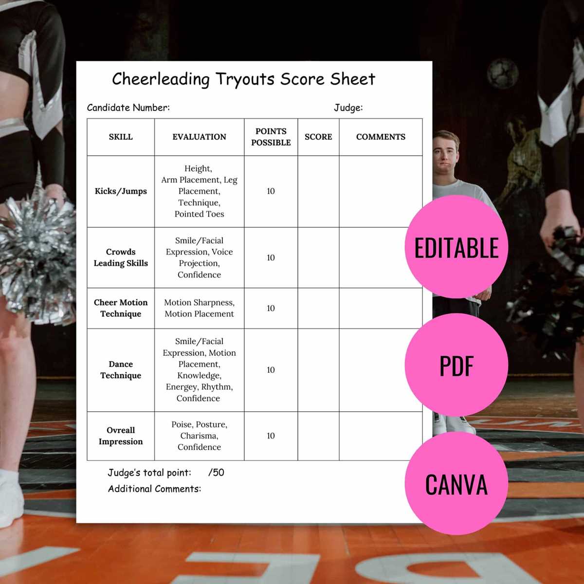 cheer motions printable cheer motions printable