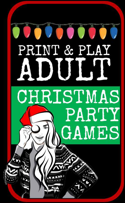 christmas games adults printable christmas games adults printable