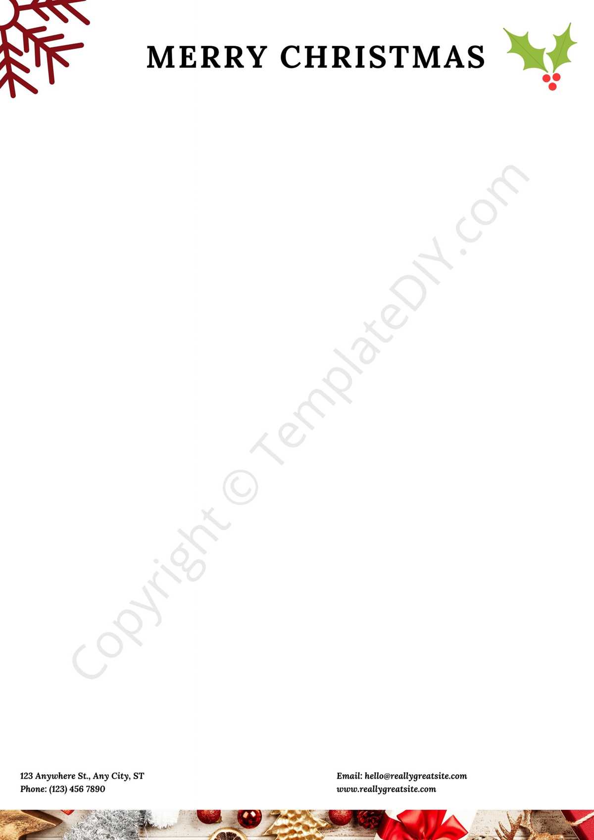 christmas letterhead printable free christmas letterhead printable free