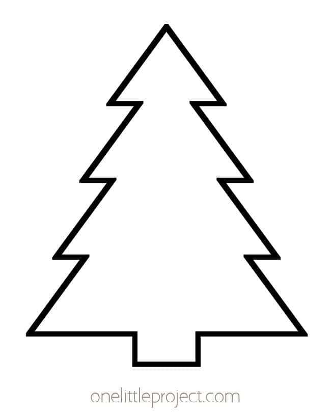 christmas tree printable template free christmas tree printable template free