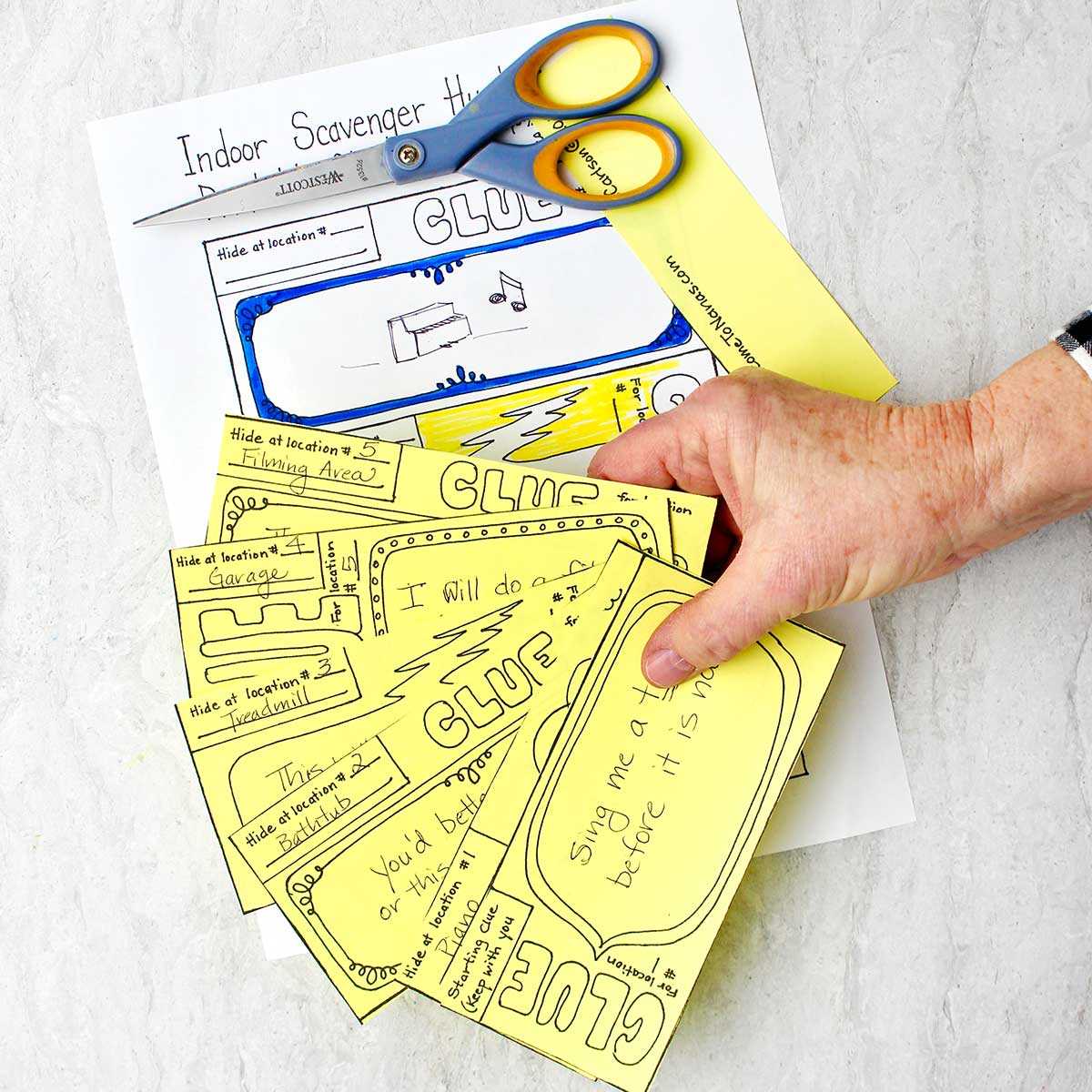 cluedo cards printable
