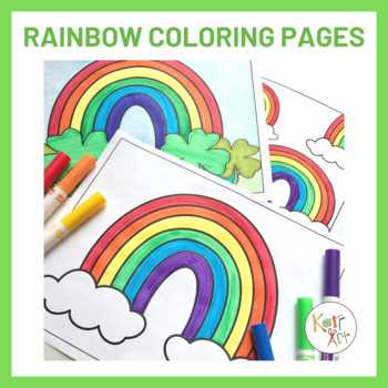 color rainbow printable