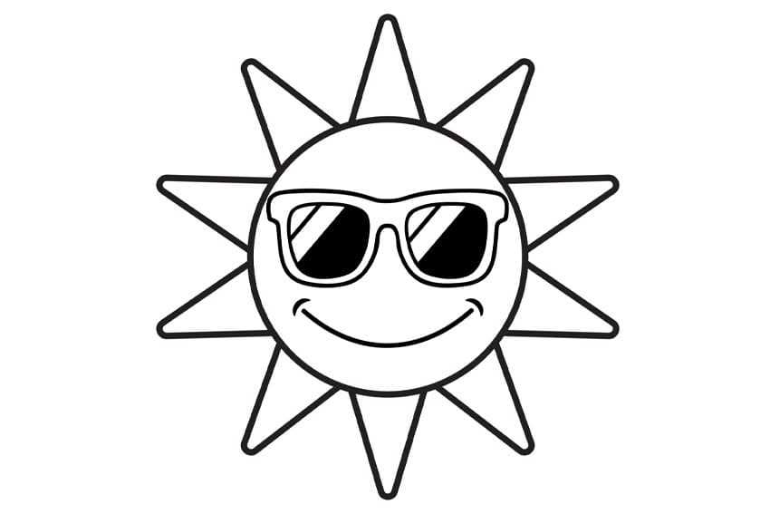 coloring pages printable summer