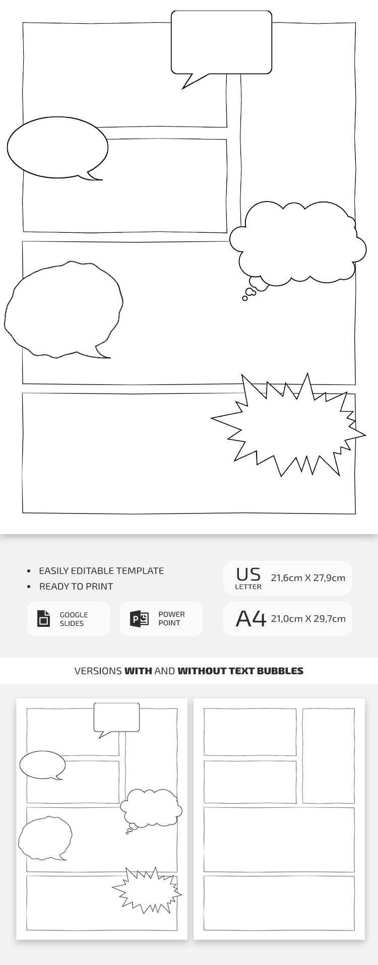 comic strip blank printable comic strip blank printable