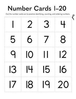 counting printables for kindergarten counting printables for kindergarten
