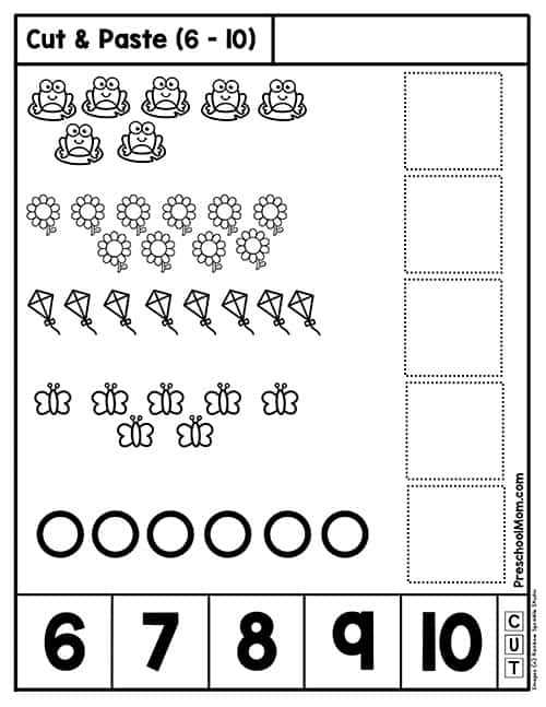 counting printables for kindergarten counting printables for kindergarten