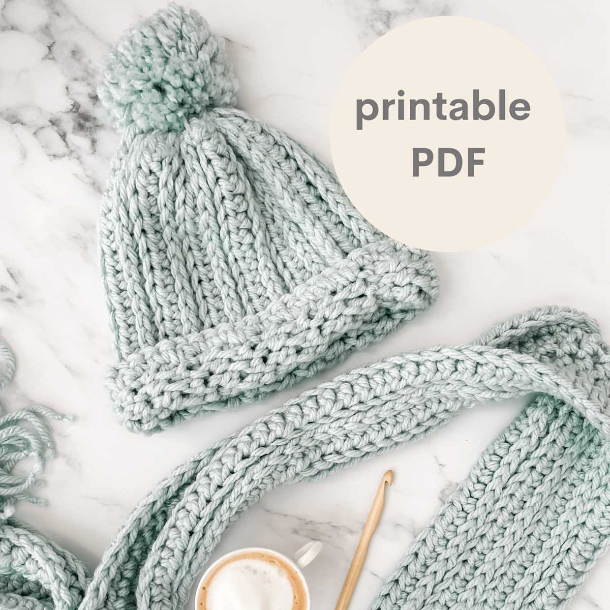 crochet hat patterns free printable