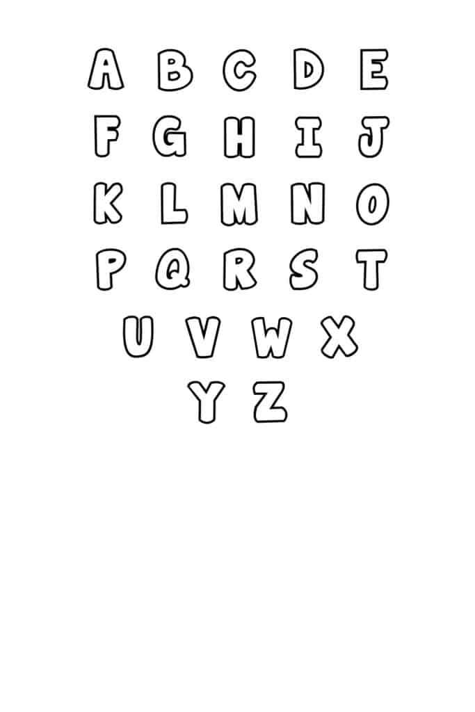 cute printable letters