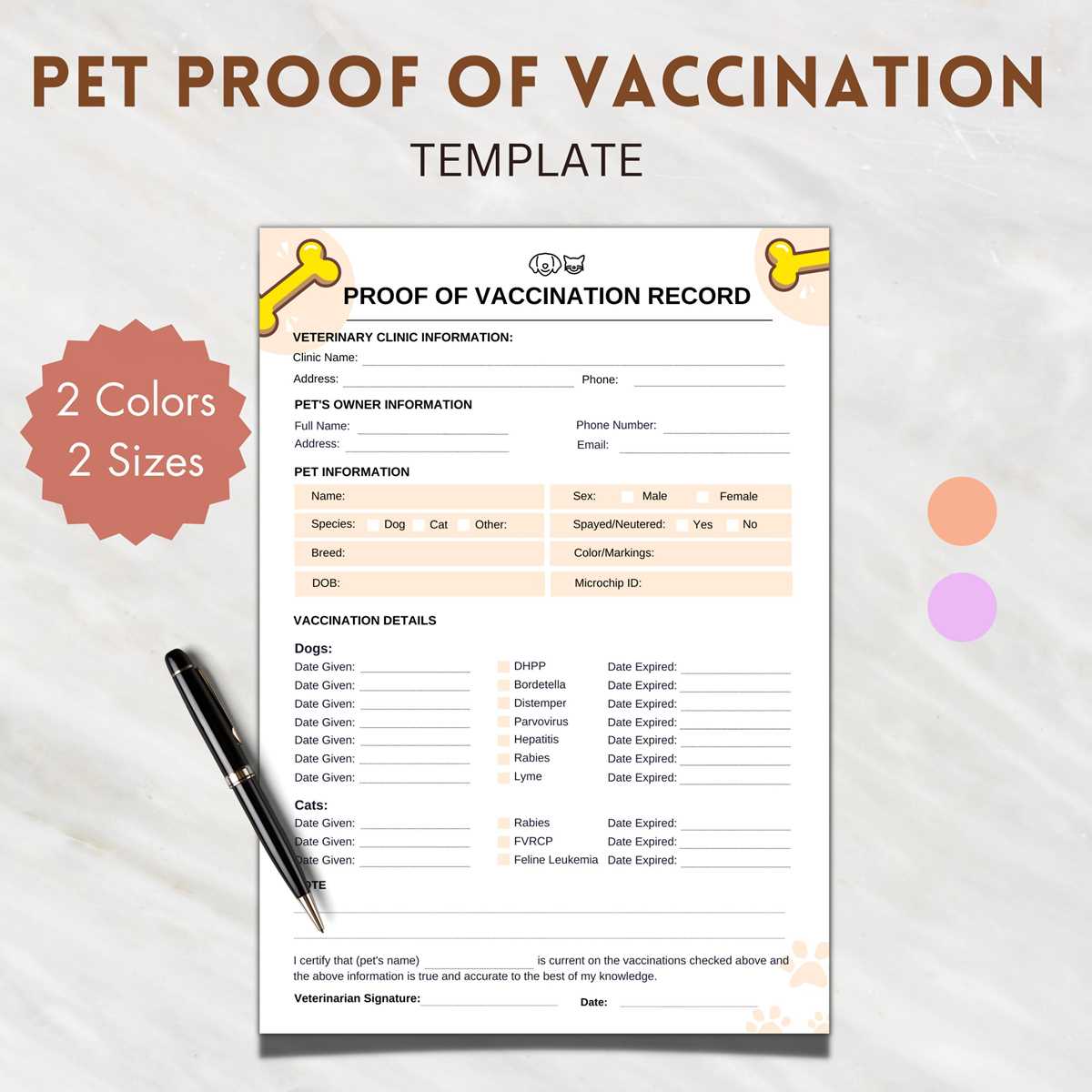 dog vaccination record printable dog vaccination record printable