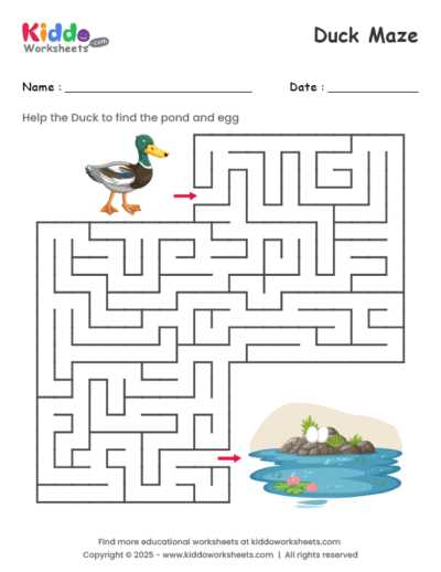 easy beginner mazes printable