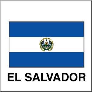 el salvador flag printable el salvador flag printable