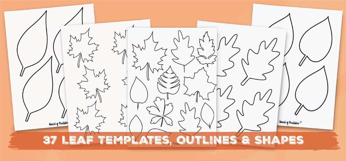 fall leaf patterns printable