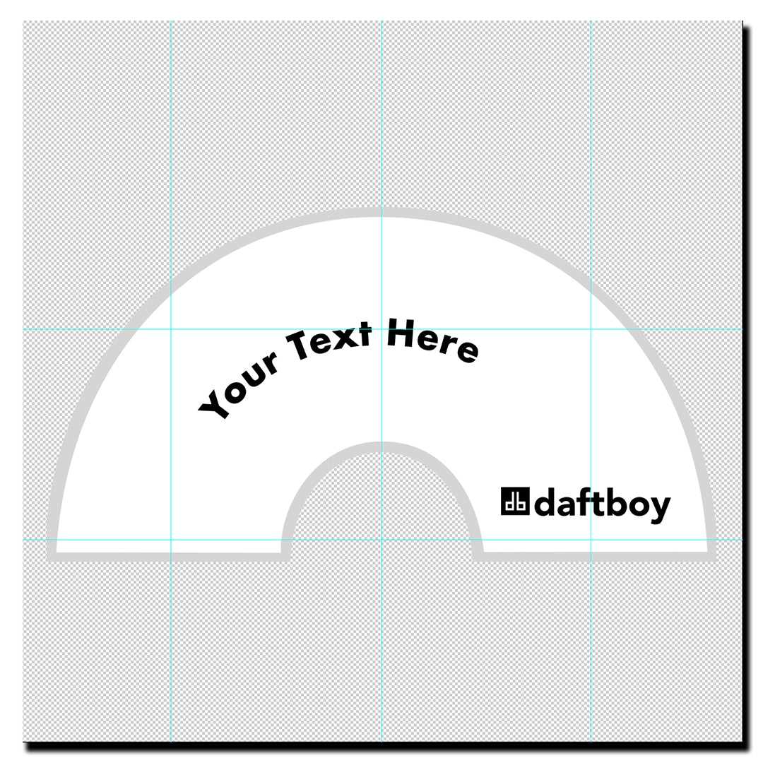 fan template printable