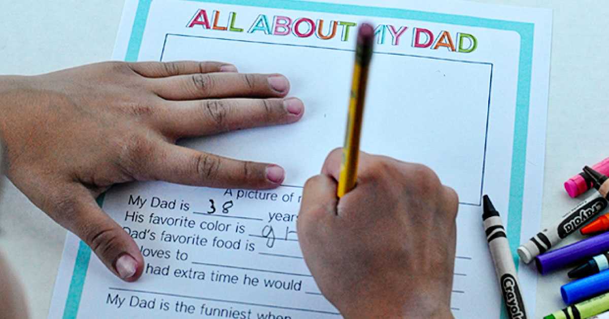 fathers day fill in the blank free printable