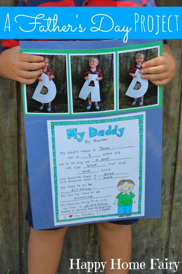 fathers day printable crafts