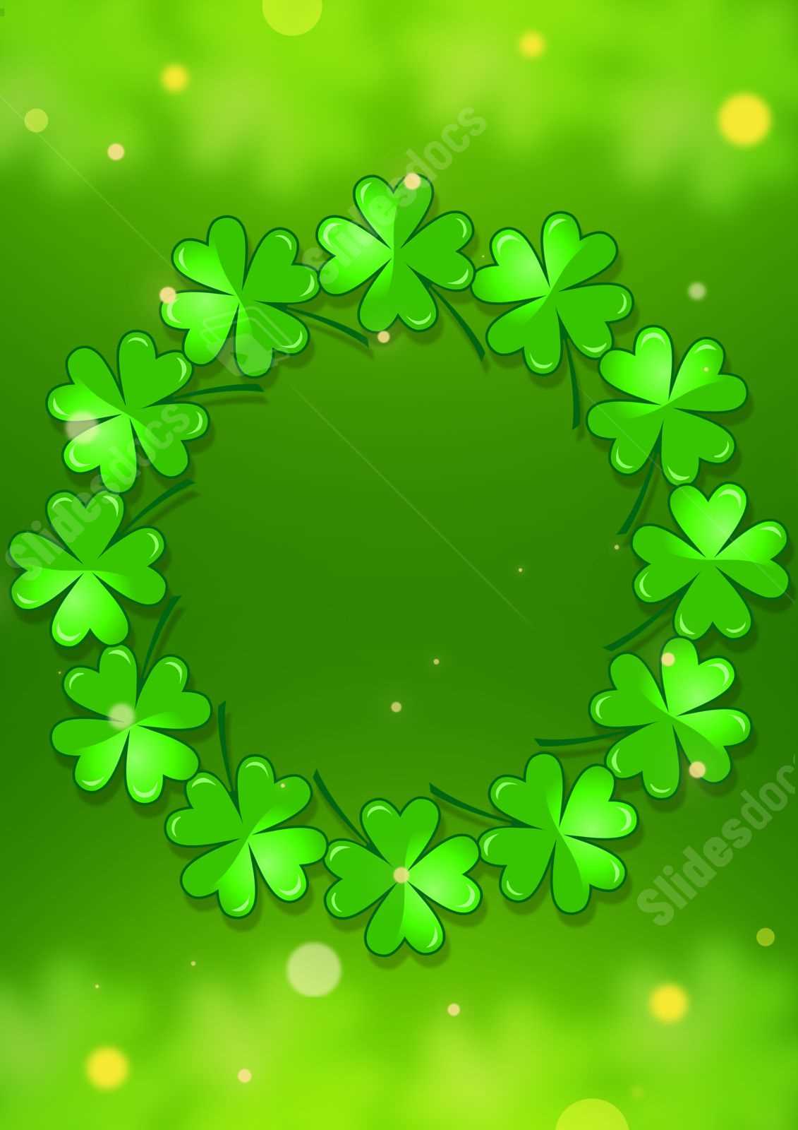 four leaf clovers printable