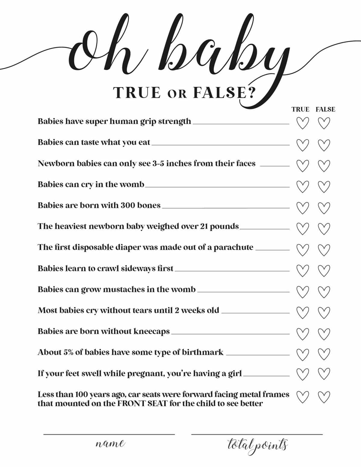 free baby shower game printables free baby shower game printables