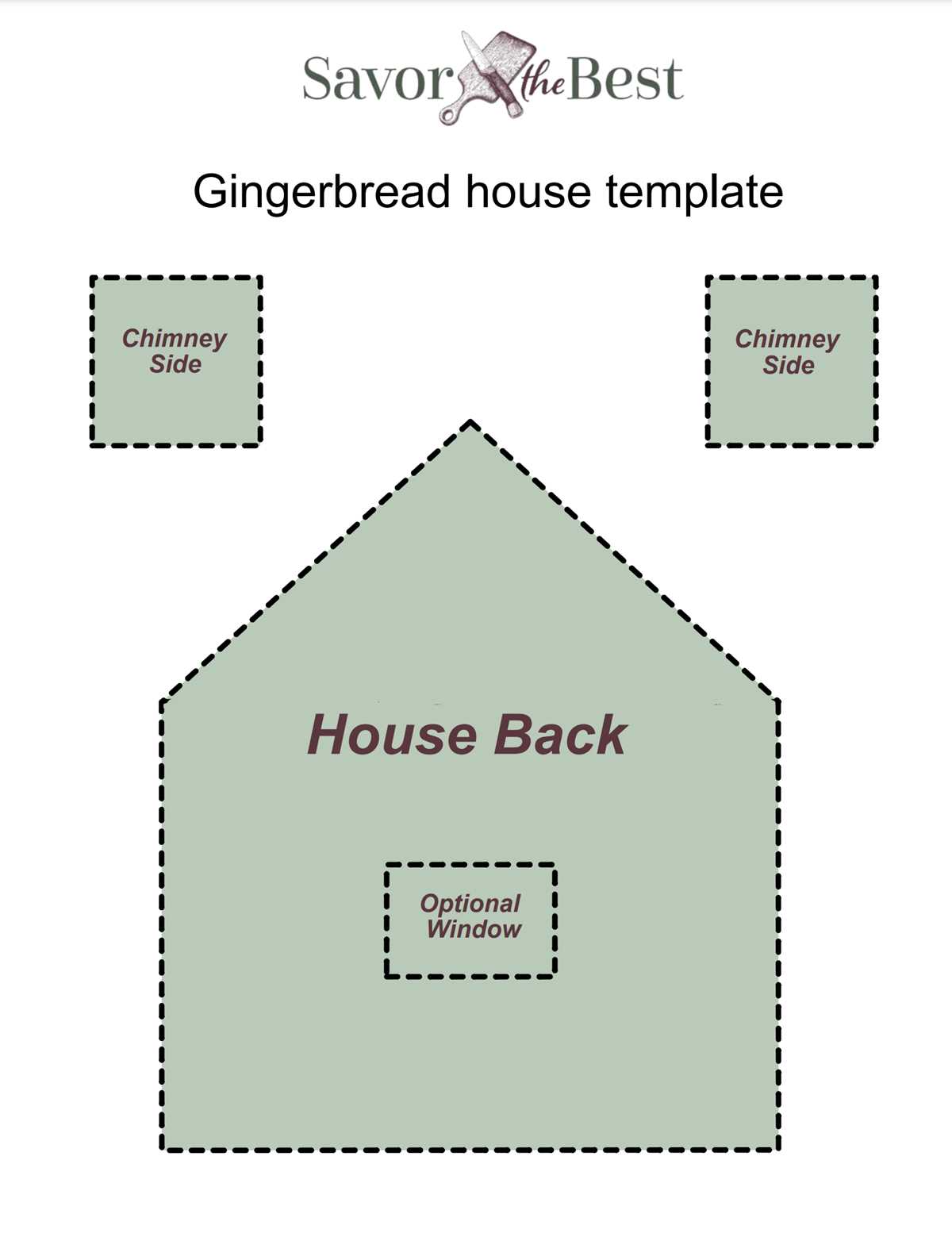 free gingerbread house template printable free gingerbread house template printable
