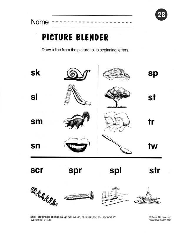 free phonics printables for kindergarten