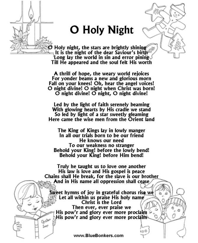free printable christmas song lyrics free printable christmas song lyrics