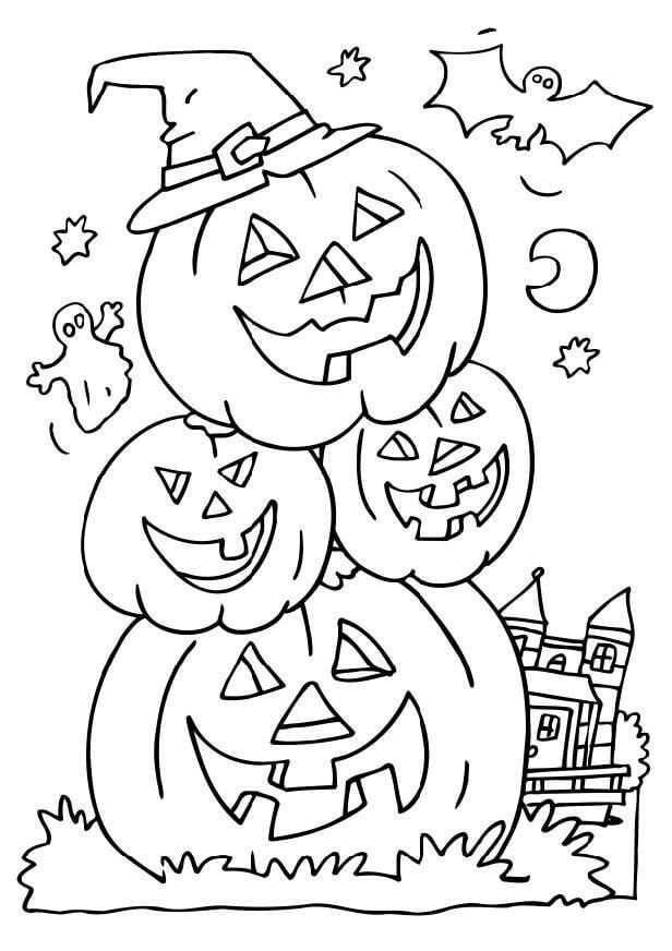 free printable color pages halloween free printable color pages halloween
