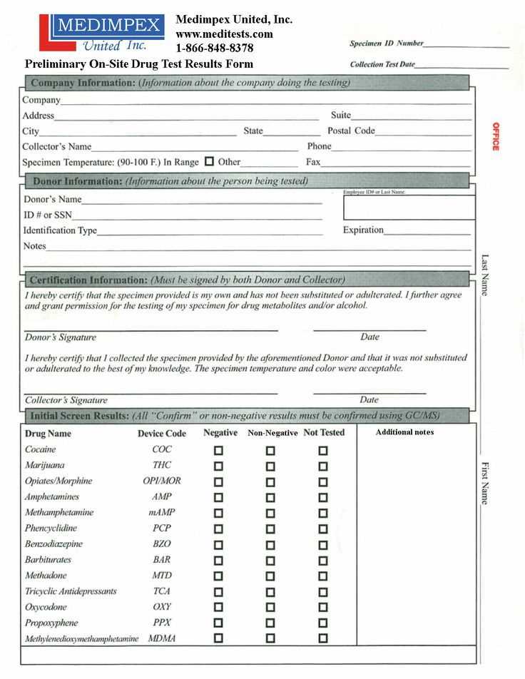 free printable drug testing forms free printable drug testing forms