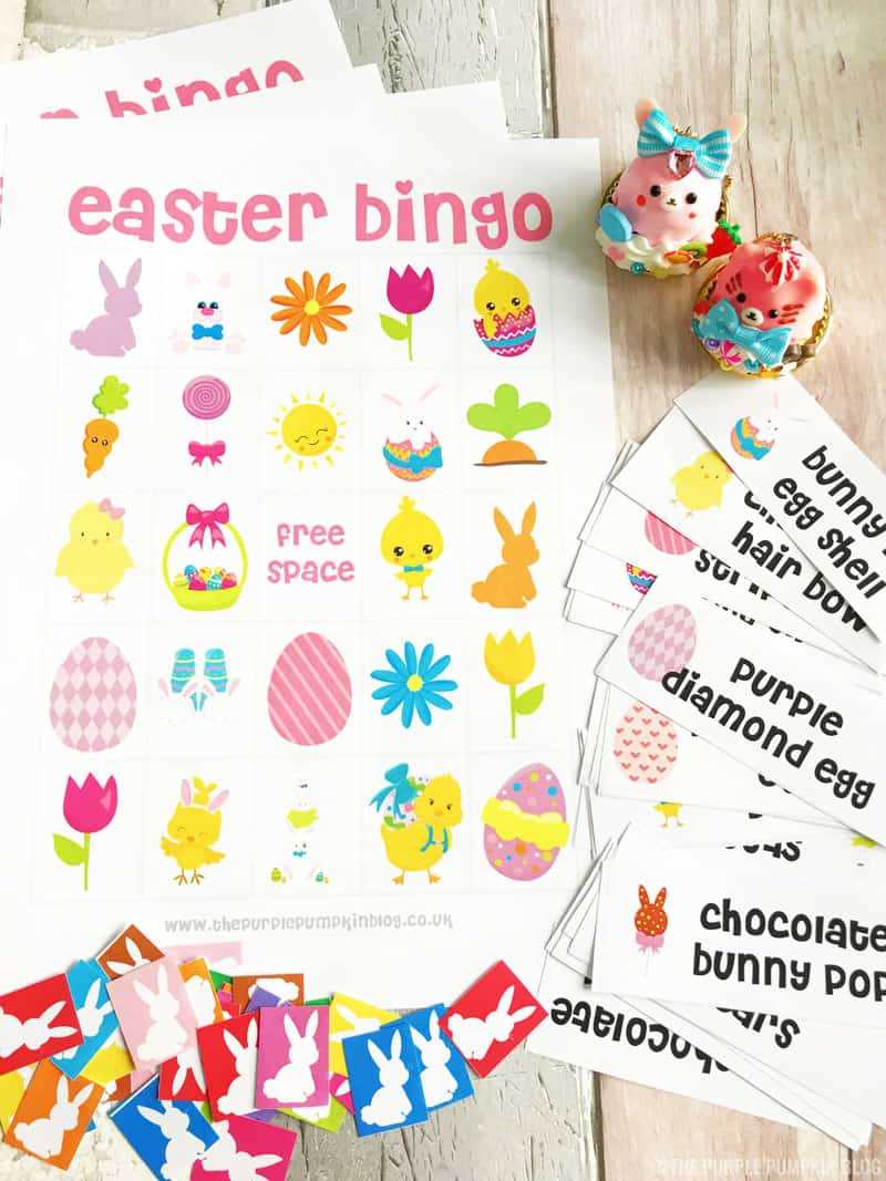 free printable easter bingo