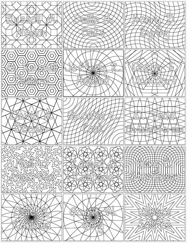 free printable general conference coloring pages