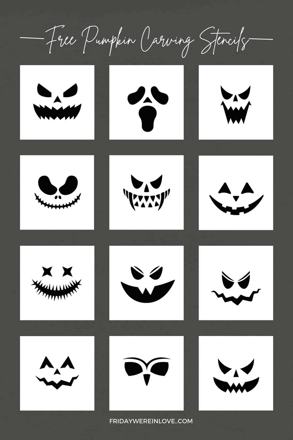 free printable halloween pumpkin stencils free printable halloween pumpkin stencils