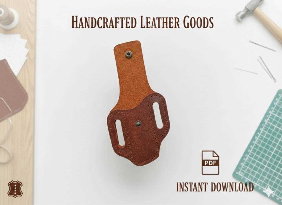 free printable leather knife sheath patterns