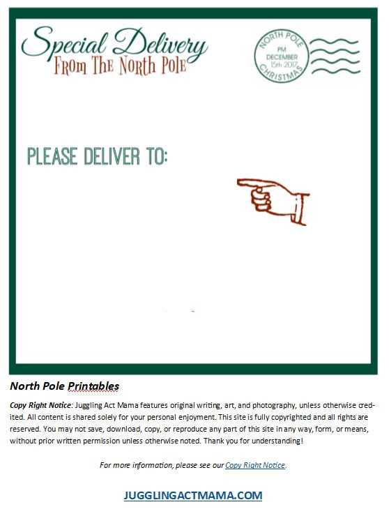 free printable north pole shipping labels free printable north pole shipping labels