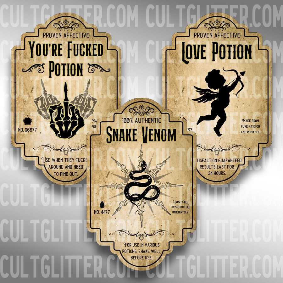 free printable potion labels free printable potion labels