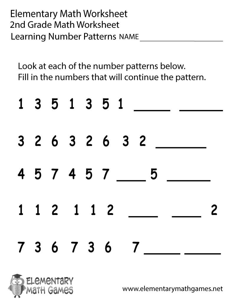 free printable second grade math worksheets