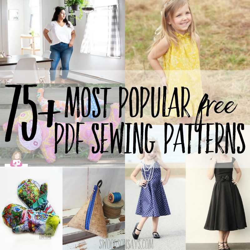 free printable sewing pattern free printable sewing pattern
